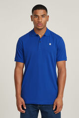 G-STAR Polo de manga curta azul