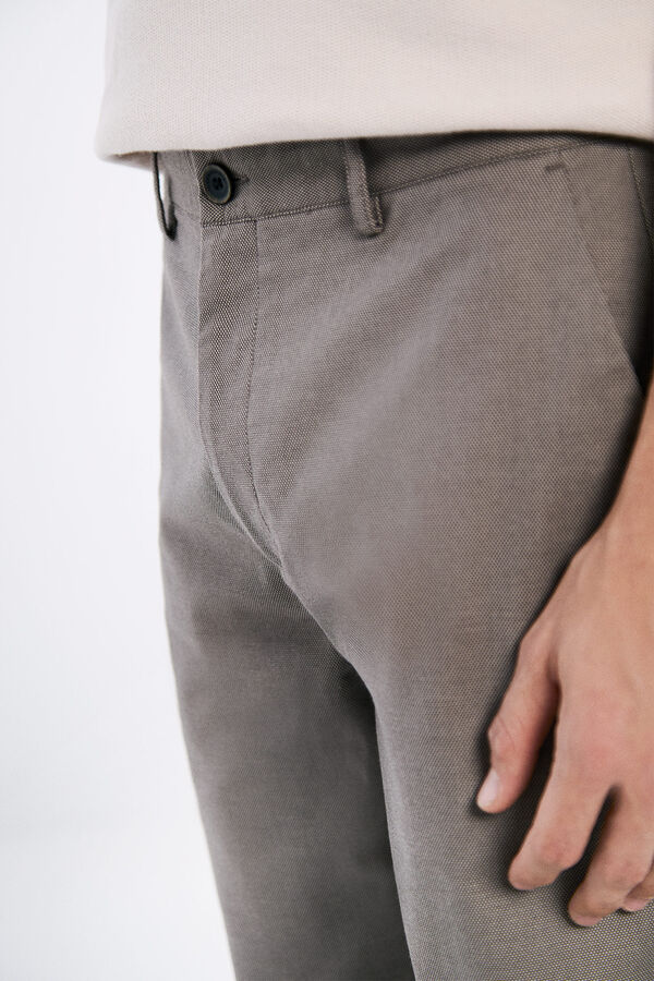 Springfield Cal&ccedil;as cal&ccedil;as chino com estrutura bicolor cru