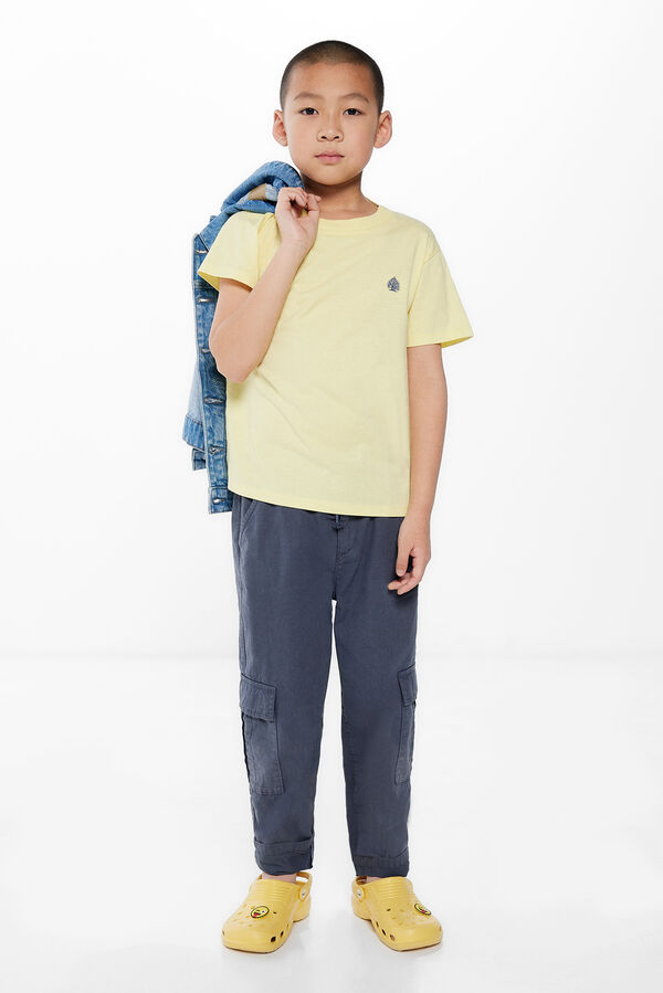 Springfield Kids T-shirt logo Springfield menino estampado