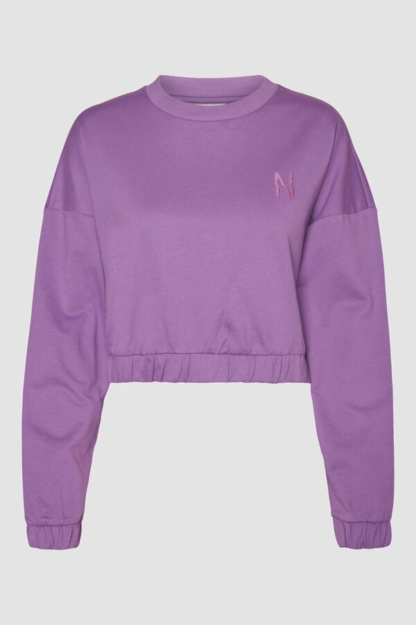 Springfield Sweatshirt com logo roxo