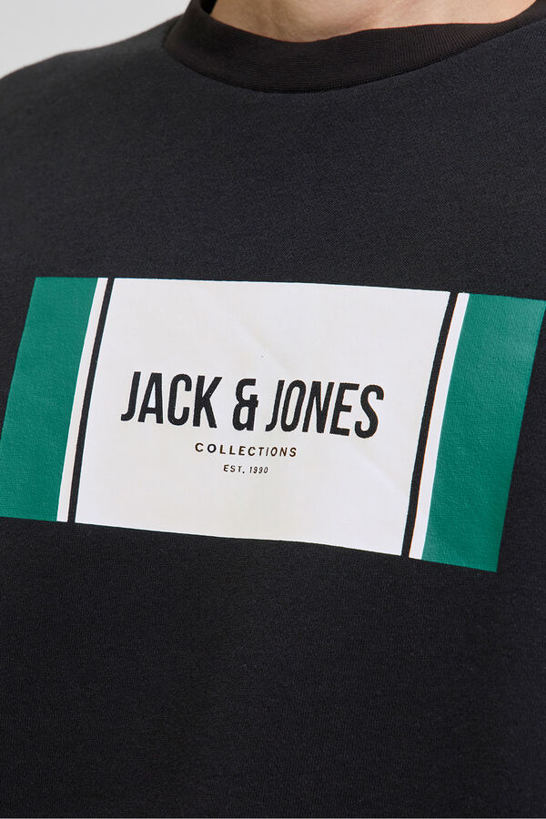 Jack & Jones PLUS Sudadera regular fit PLUS negro