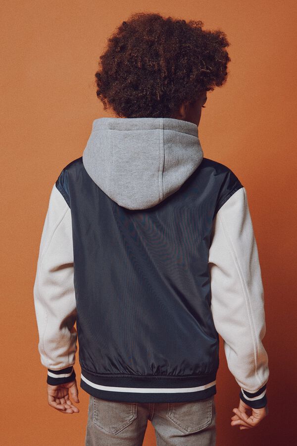 Springfield Kids Bomber varsity ni&ntilde;o azul