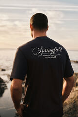 Springfield Camiseta Springfield life is good azul