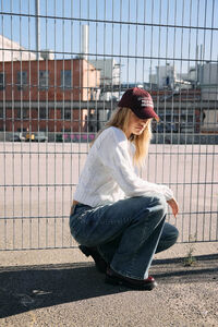 Noisy May Camisola de oitos com gola redonda