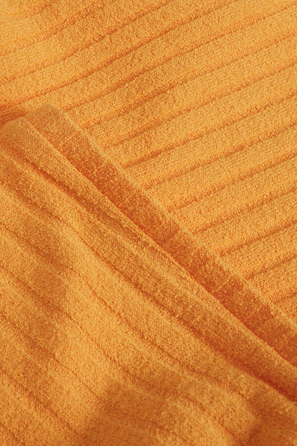 Jack & Jones T-shirt canelada de manga cava vermelho