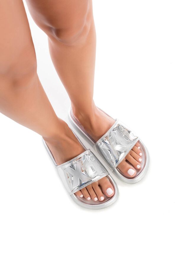 XTI Chinelos de dedo para mulher  cinzento