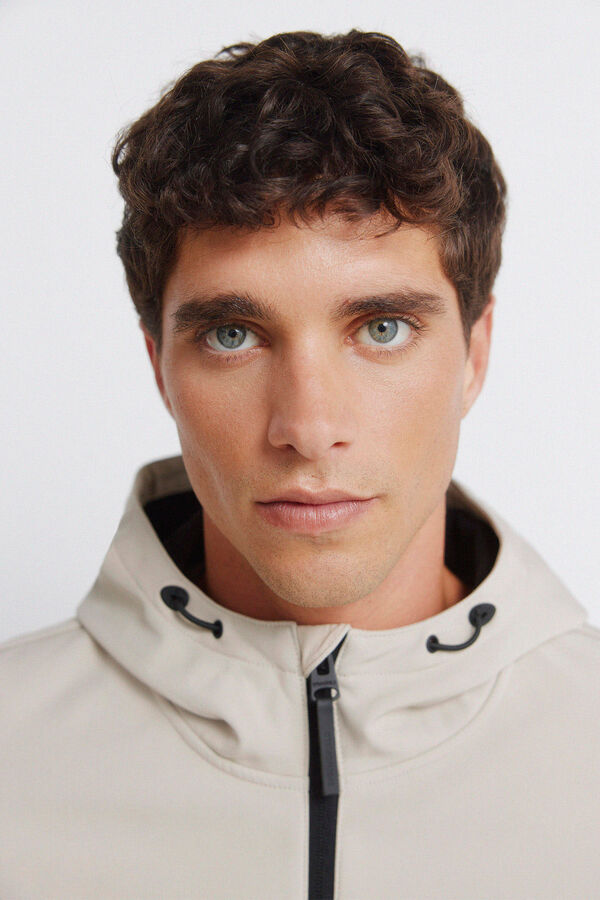 Springfield Chaqueta softshell capucha nude