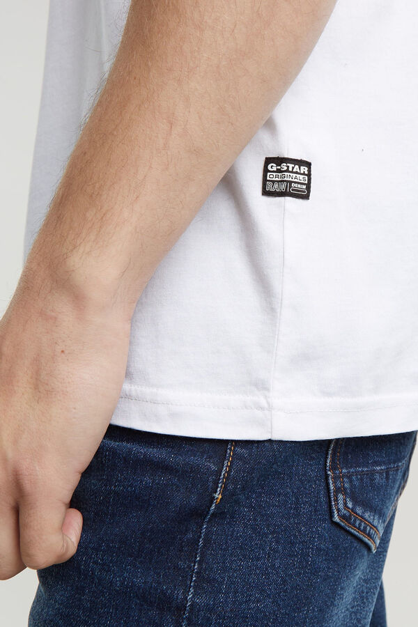 G-STAR T-shirt Multi Originais  branco