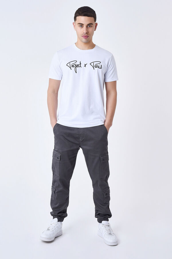 Project X Paris PANTAL&Oacute;N CARGO MULTI BOLSILLOS gris