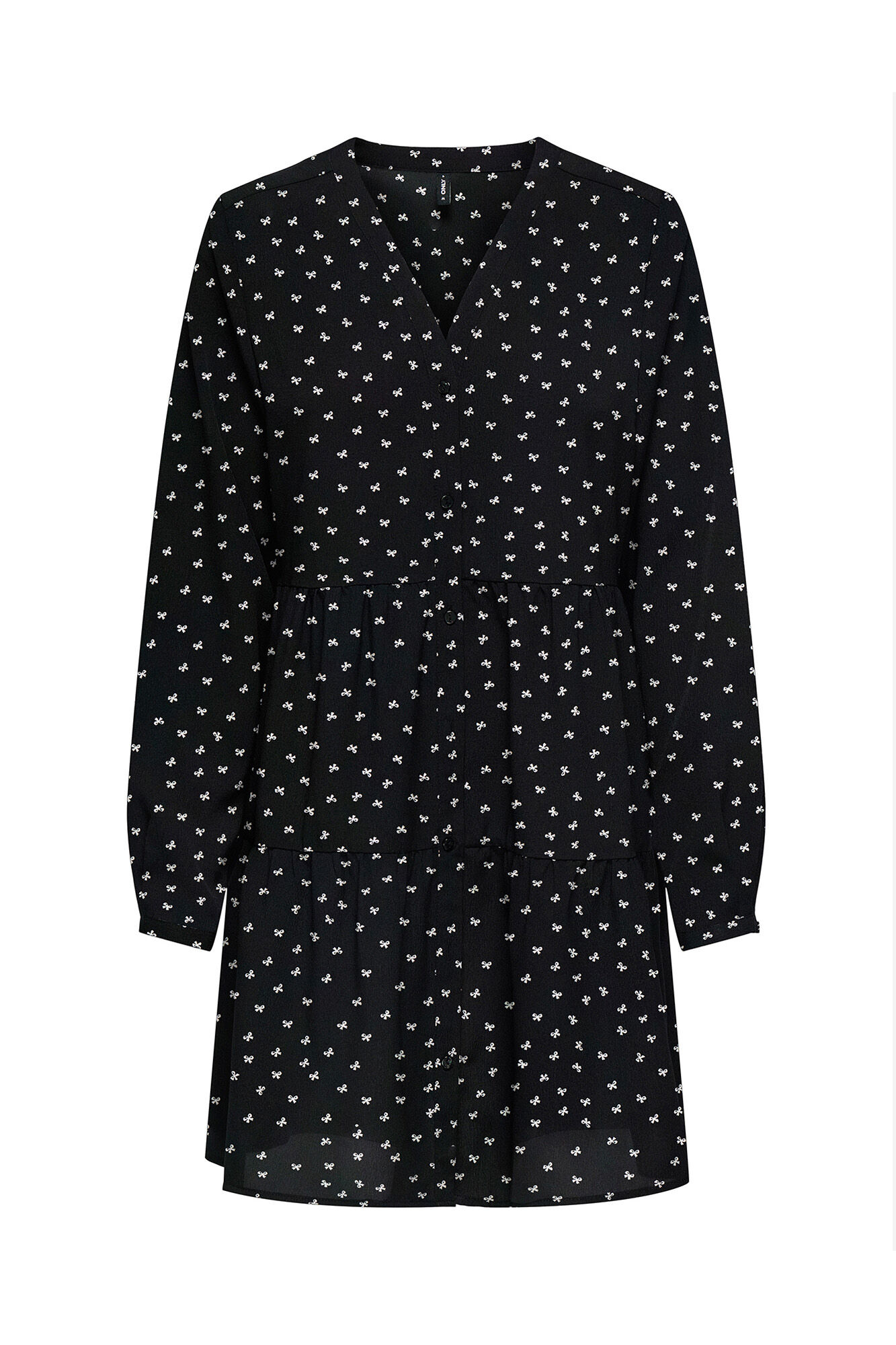 Only Vestido corto camisero