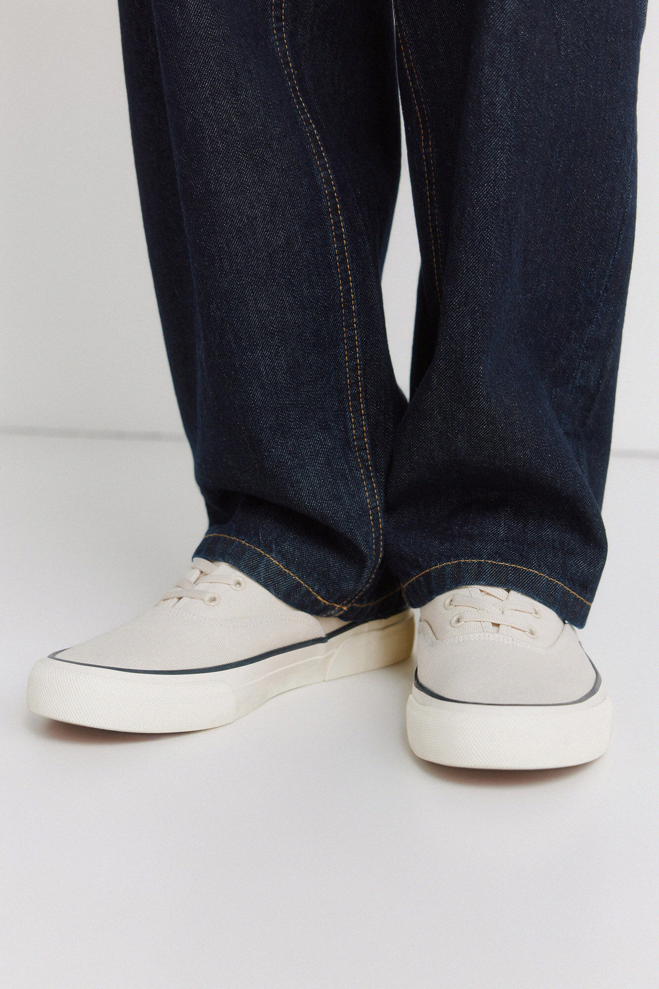 Springfield Zapatilla lona blanca