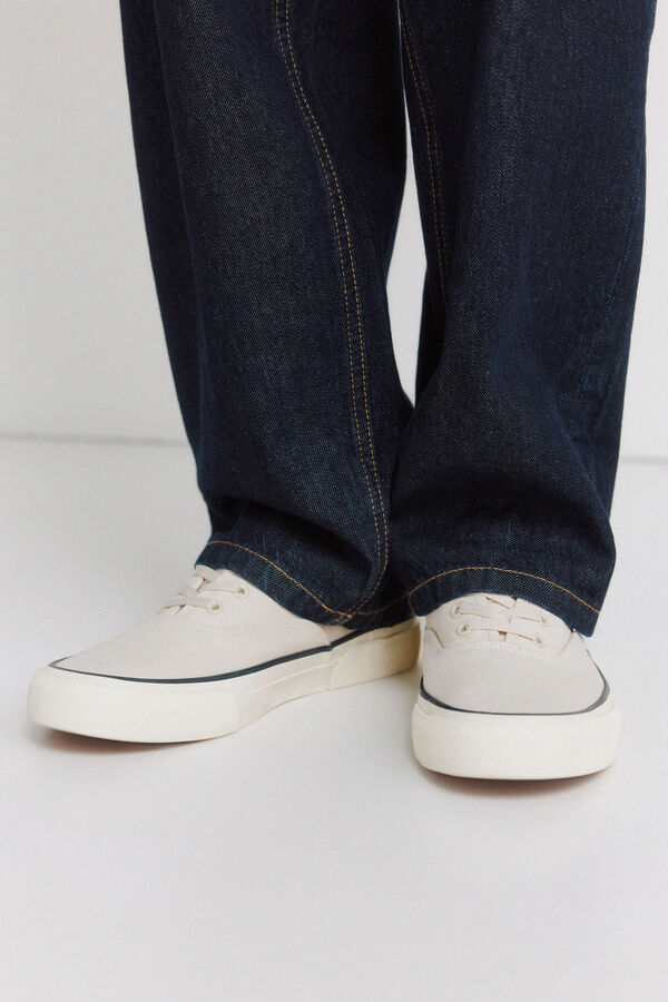 Springfield Zapatilla lona blanca blanco