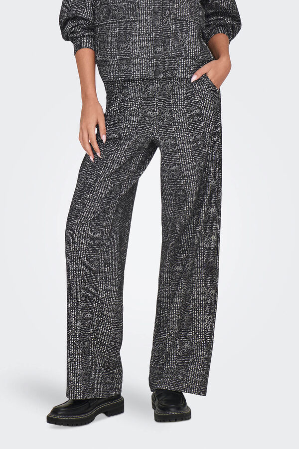 JDY Pantal&oacute;n de vestir negro