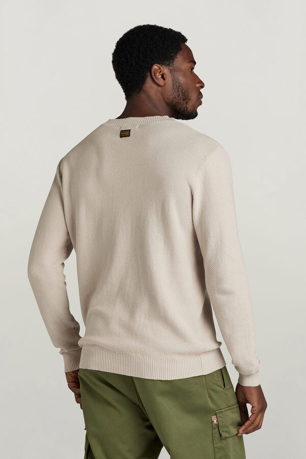 G-STAR Camisola de malha musgo  bege