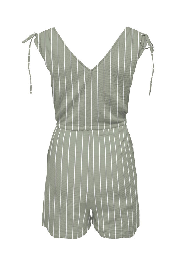 Only Macac&atilde;o mistura de linho curto bege