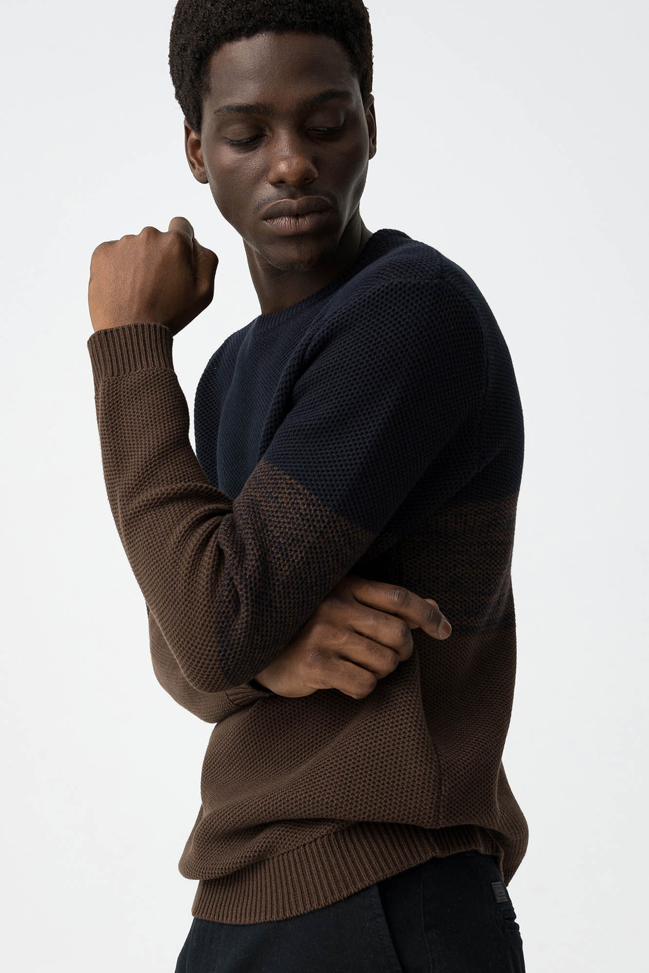 Tiffosi Jersey de Punto Tricolor