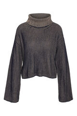 Noisy May gola de gola alta . azul