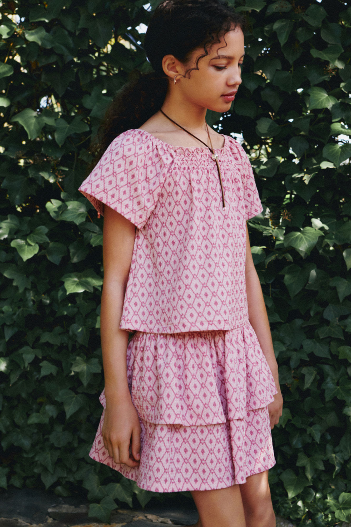 Springfield Kids Blusa ikat para menina