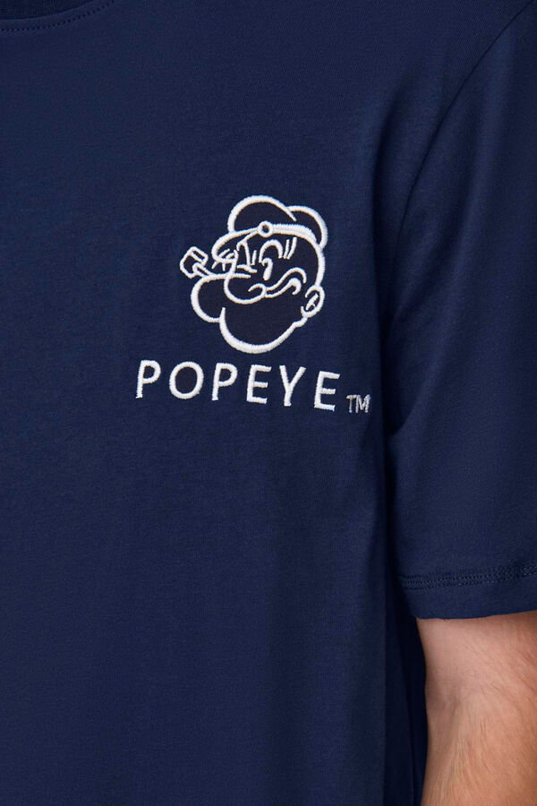 Only & Sons Camiseta manga corta Popeye azul