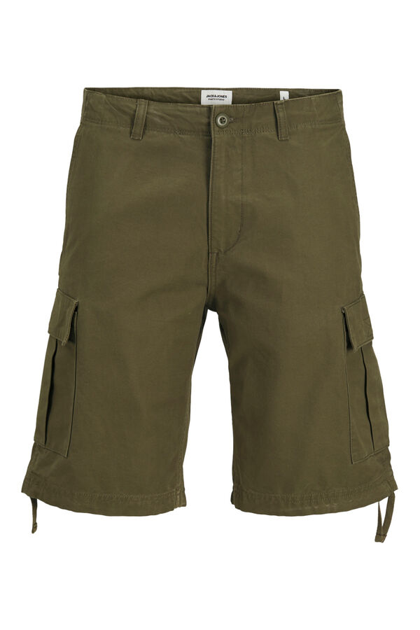 Jack & Jones Shorts cargo de regular fit verde