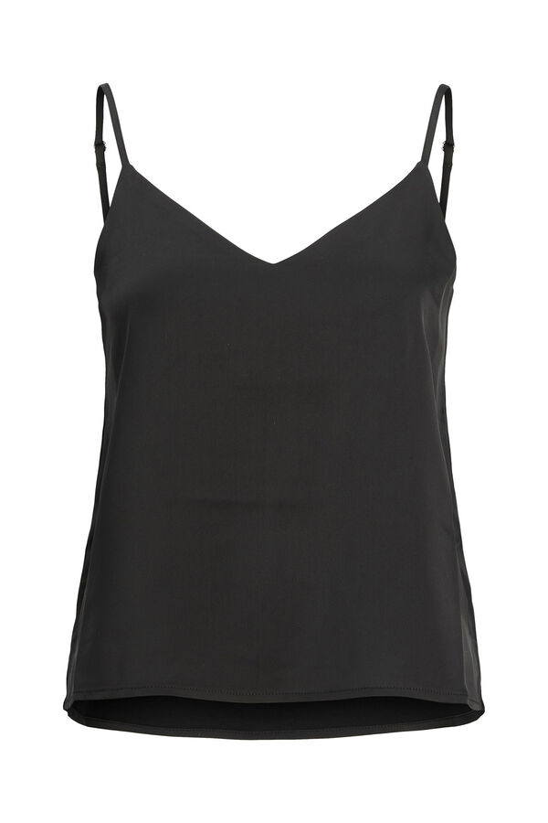 Jack & Jones Top lencero satinado negro
