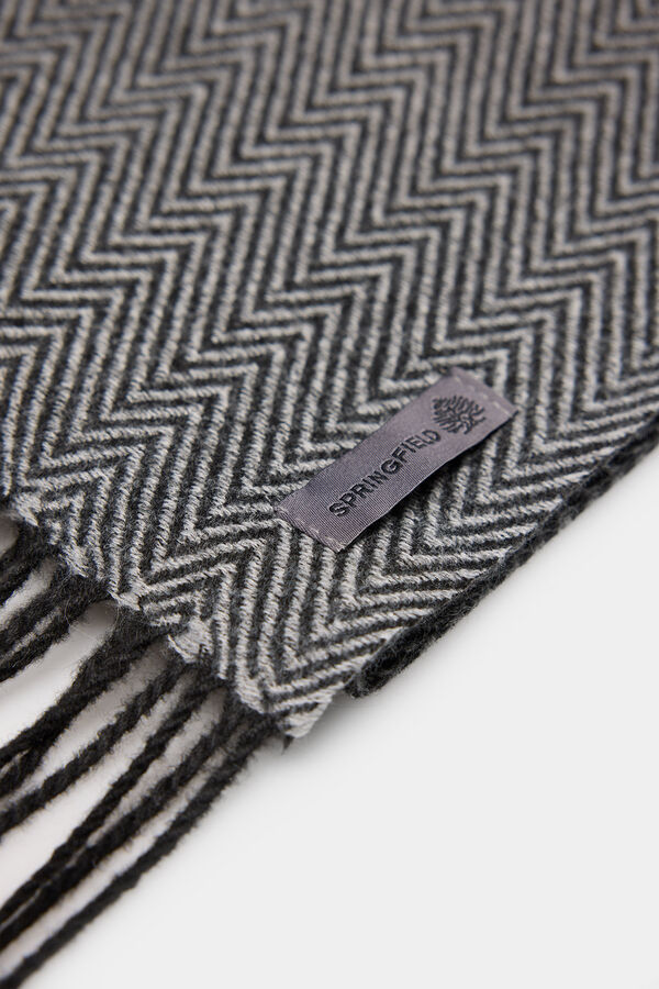 Springfield Len&ccedil;o espiga cinza cinzento