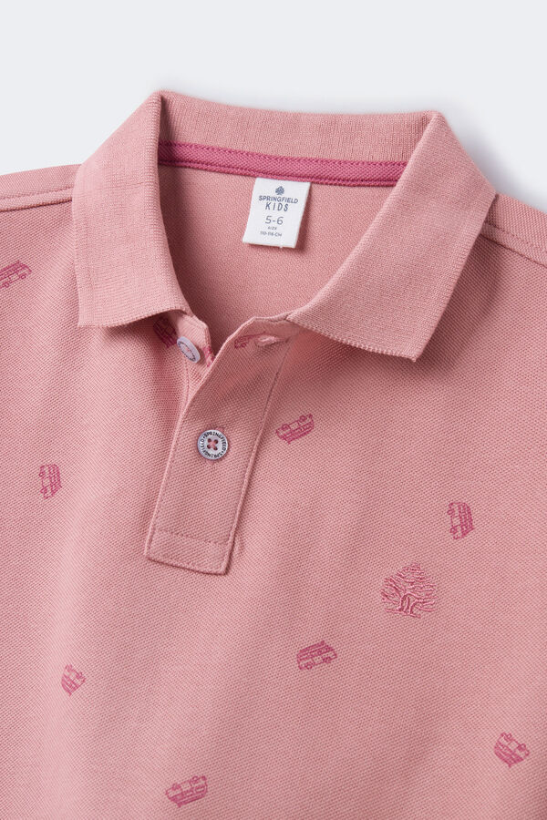 Springfield Kids Polo furgonetas ni&ntilde;o rosa