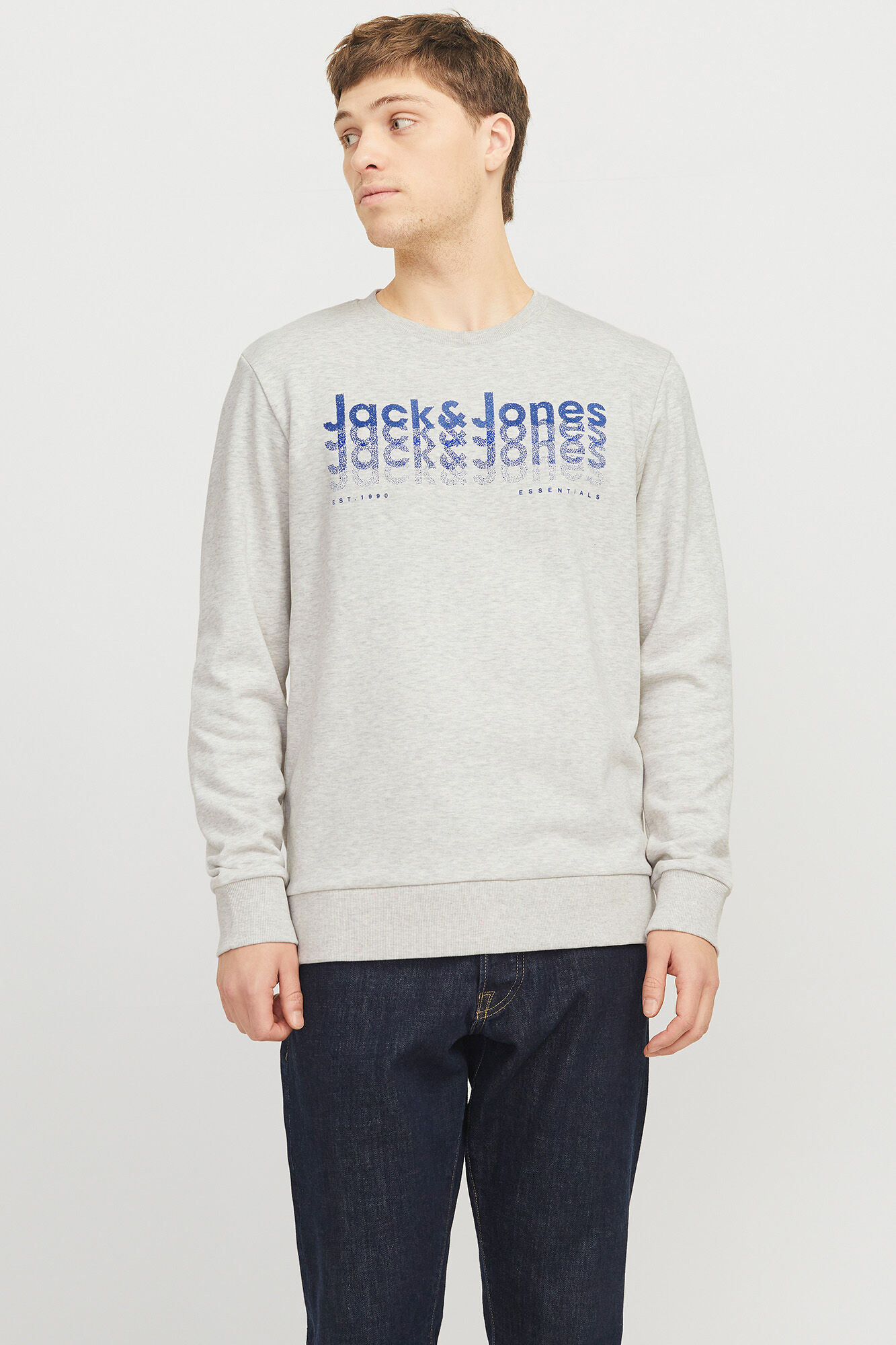 Jack & Jones Sweatshirt de ajuste padr&atilde;o