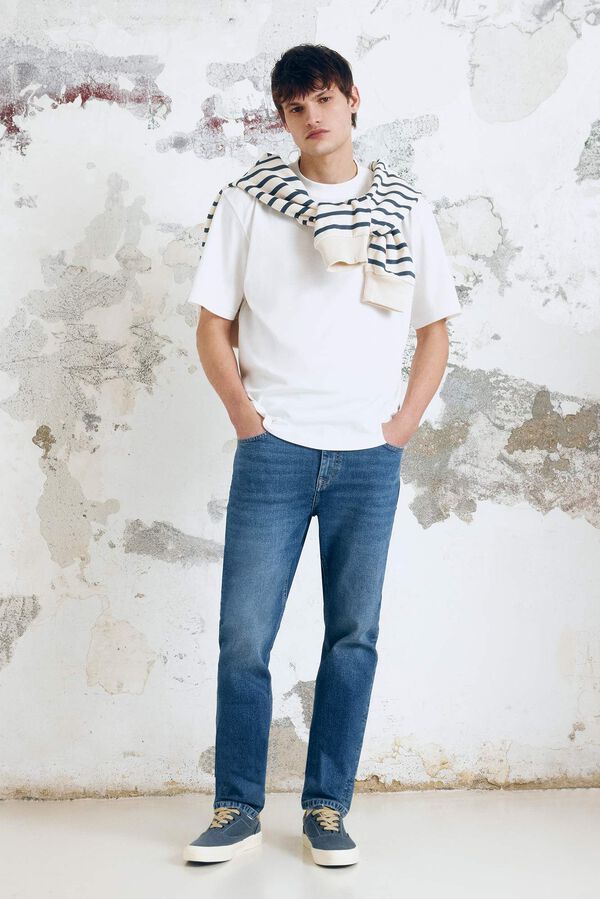 Springfield Jeans slim fit azul