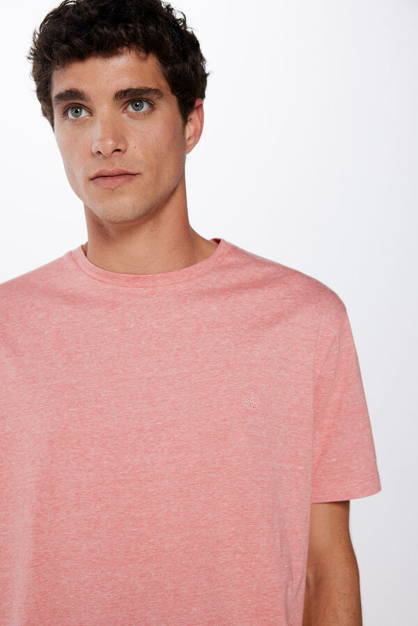 Springfield T-shirt microrriscas estampado