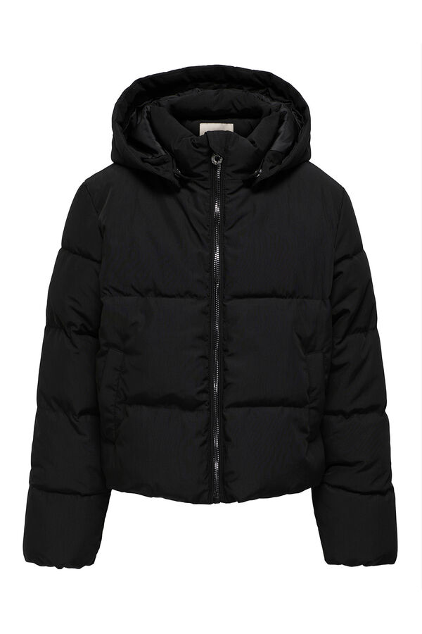 Only Girls Jaqueta com capuz para menina preto