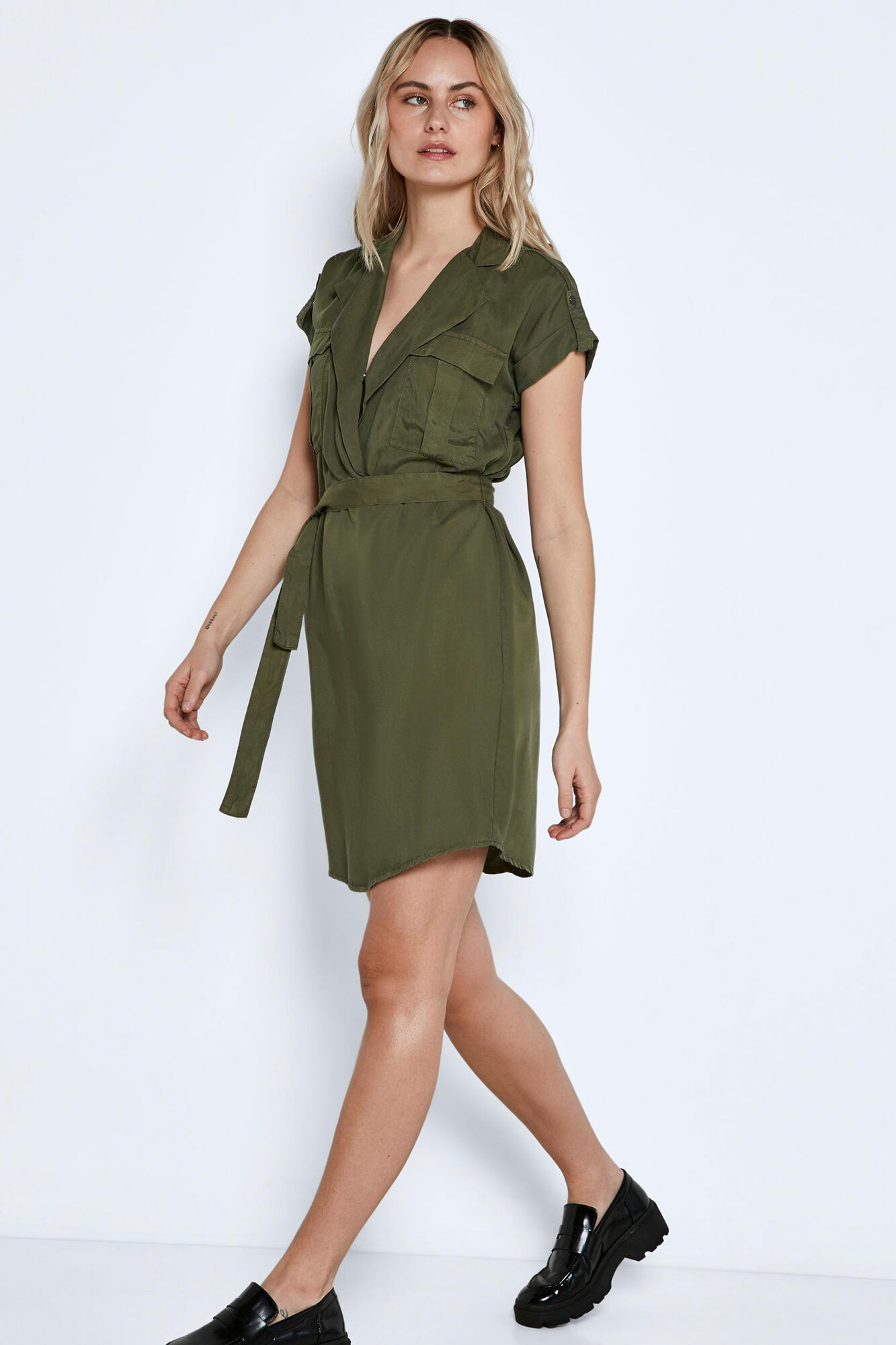 Noisy May Vestido camisero corto