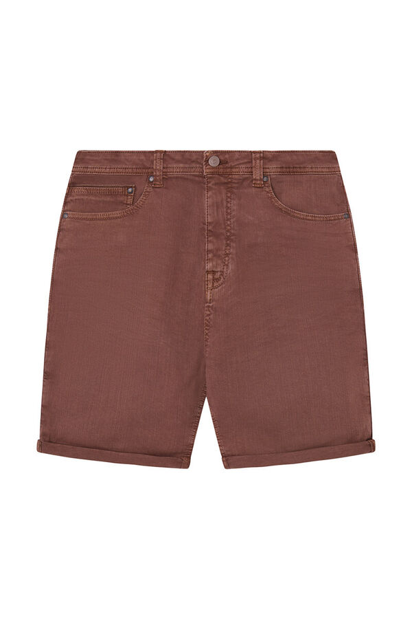 Springfield Bermuda color slim fit nude