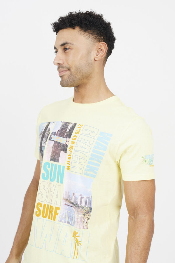 Brave Soul T-shirt estampada com manga curta estampado