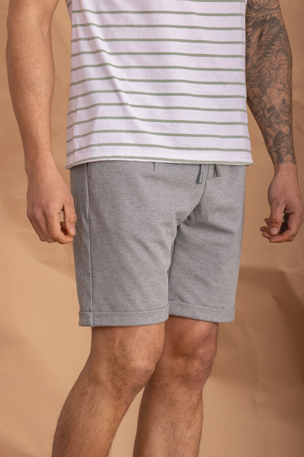 Celopman Bermuda Casual Verde verde