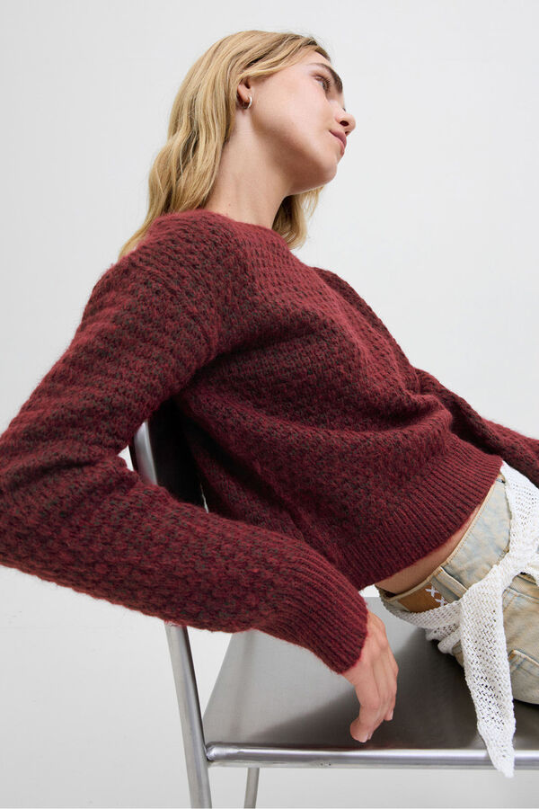 Jack & Jones Jersey de punto liso morado/lila