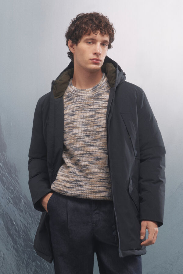 Springfield Casaco t&eacute;rmica acolchoada azul