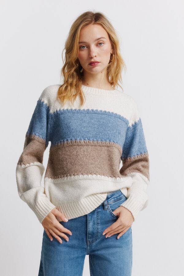 Springfield Jersey color block azul