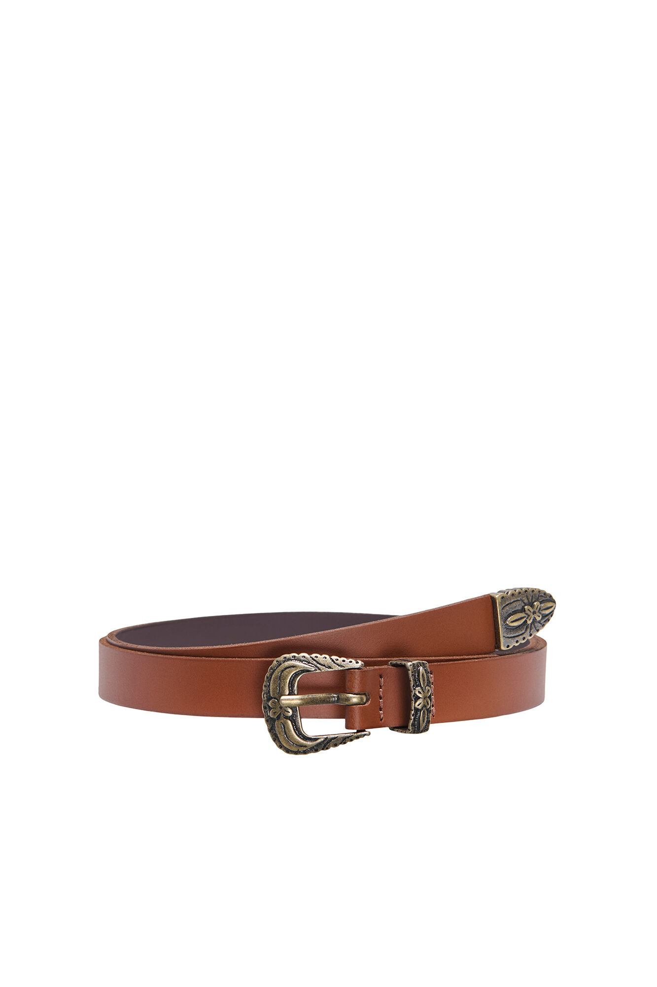 Only Cintur&oacute;n cowboy de piel