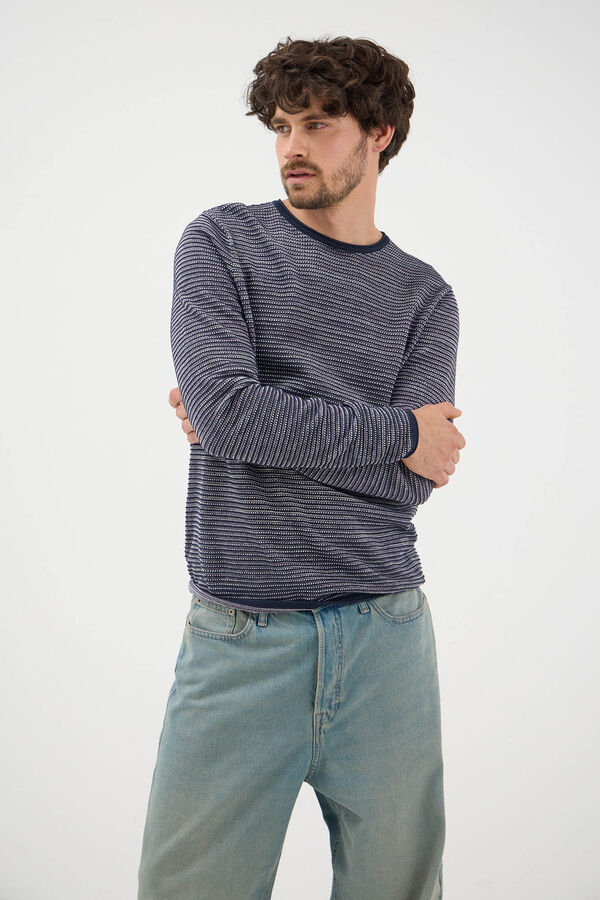 Jack & Jones Jersey ligero rayas azul