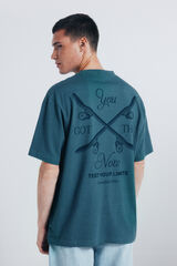 Springfield Camiseta enjoy azul