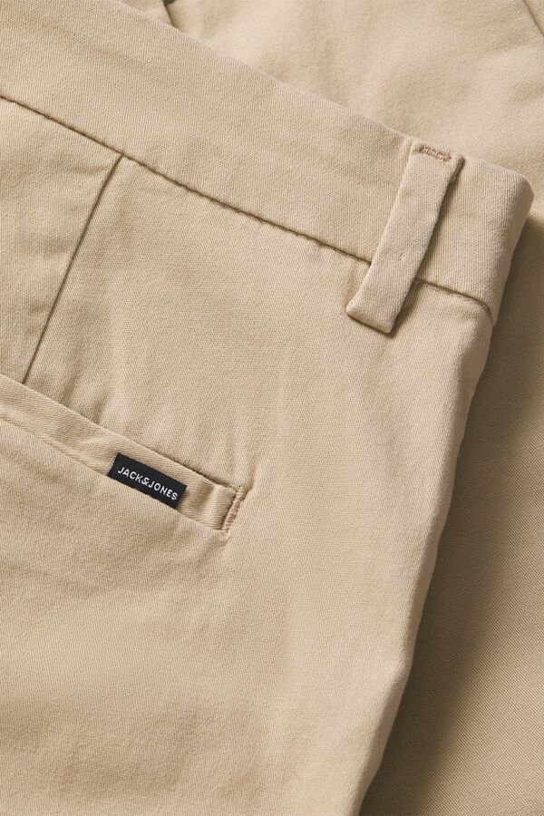 Jack & Jones PLUS Bermuda chino slim tostado