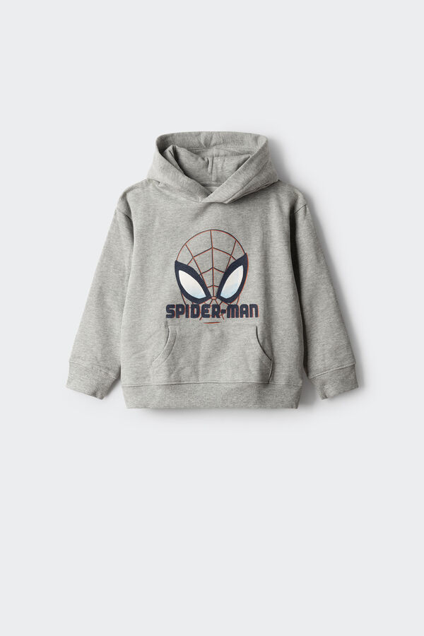 Springfield Kids Sudadera capucha Spiderman niño gris