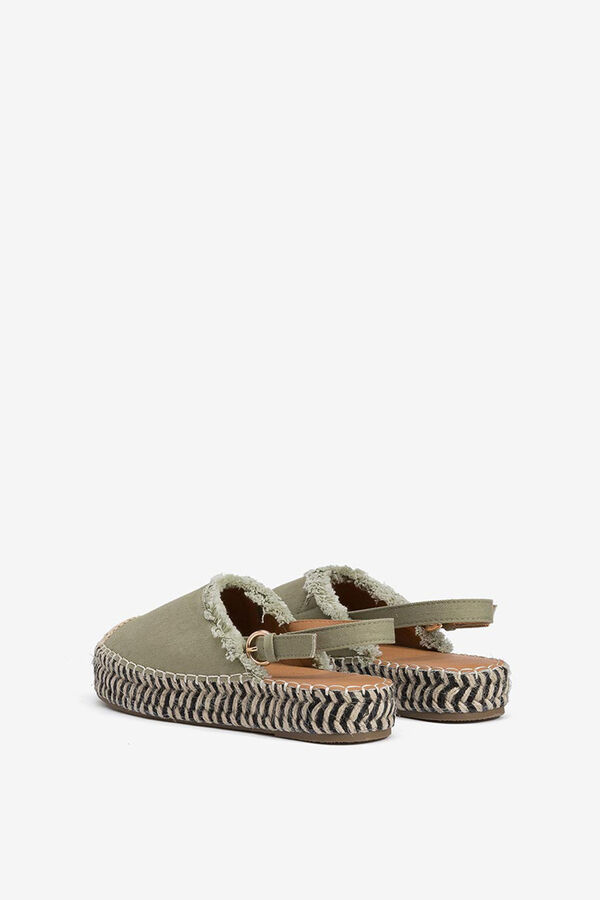Tiffosi Sandalias Alpargata Plataforma verde