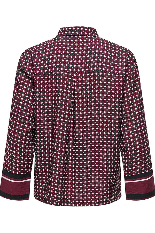 JDY Camisa de manga comprida vermelho
