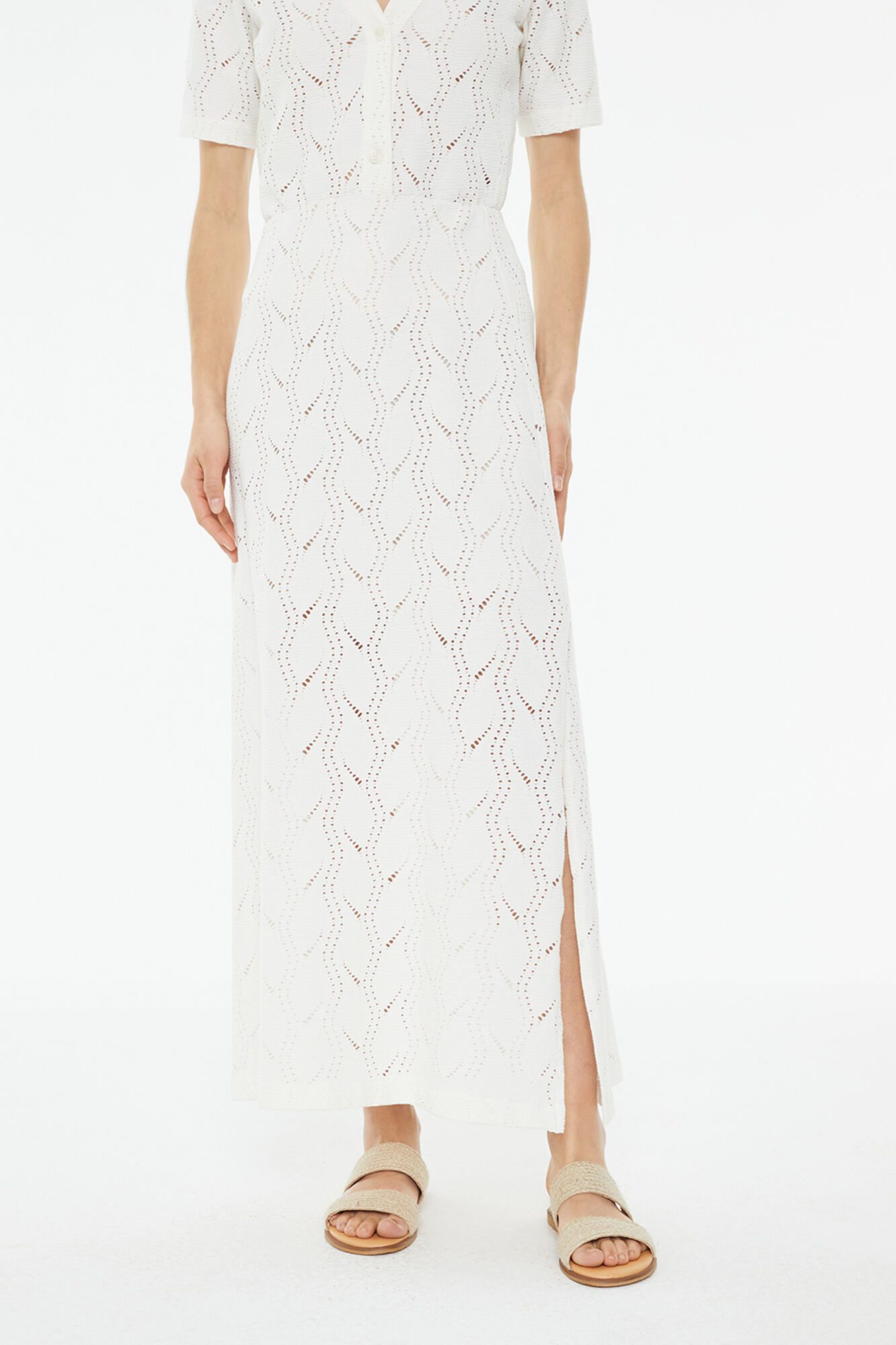 System Action Falda calada con detalle abertura lateral