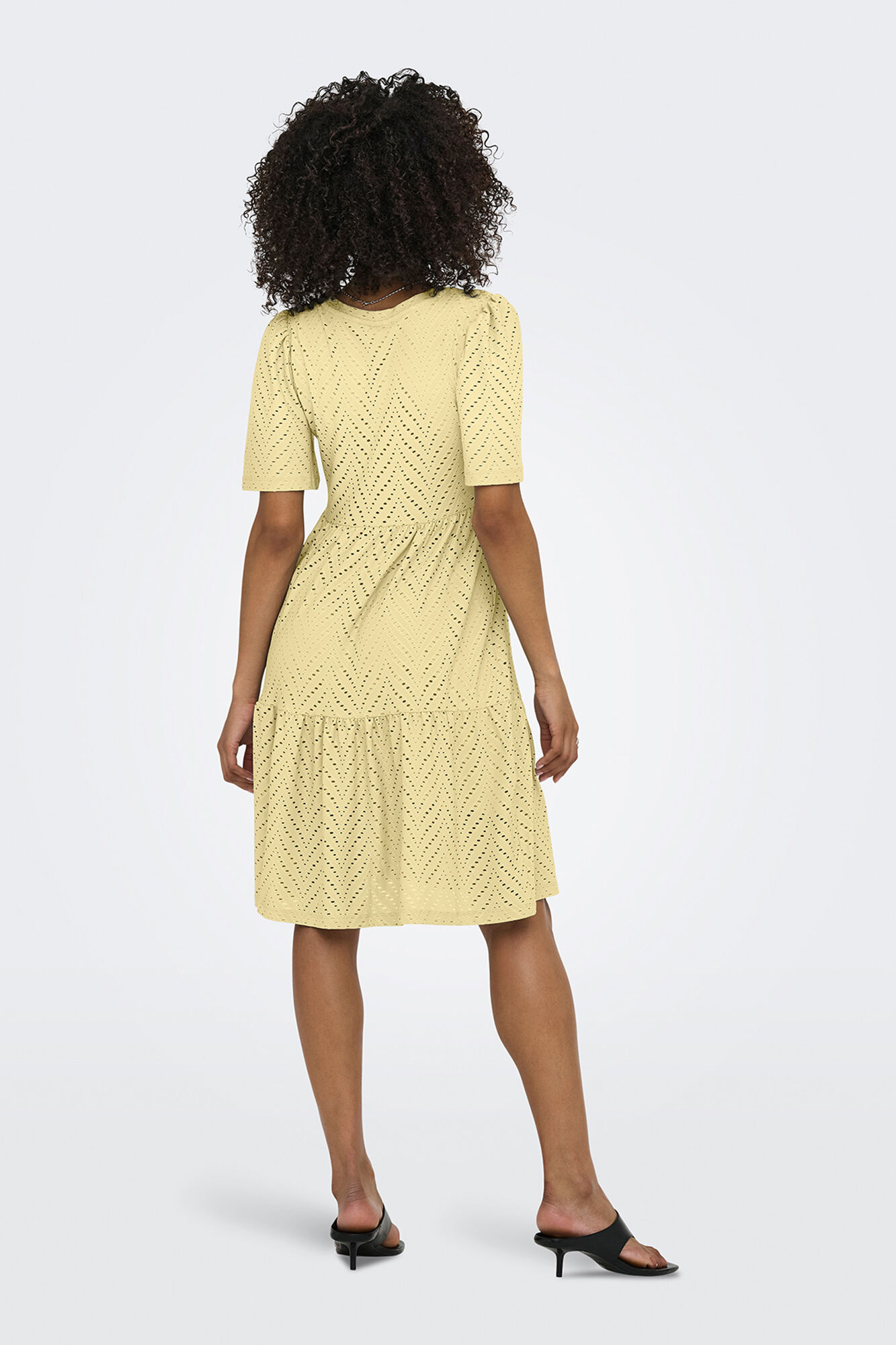 JDY Vestido curto bordado