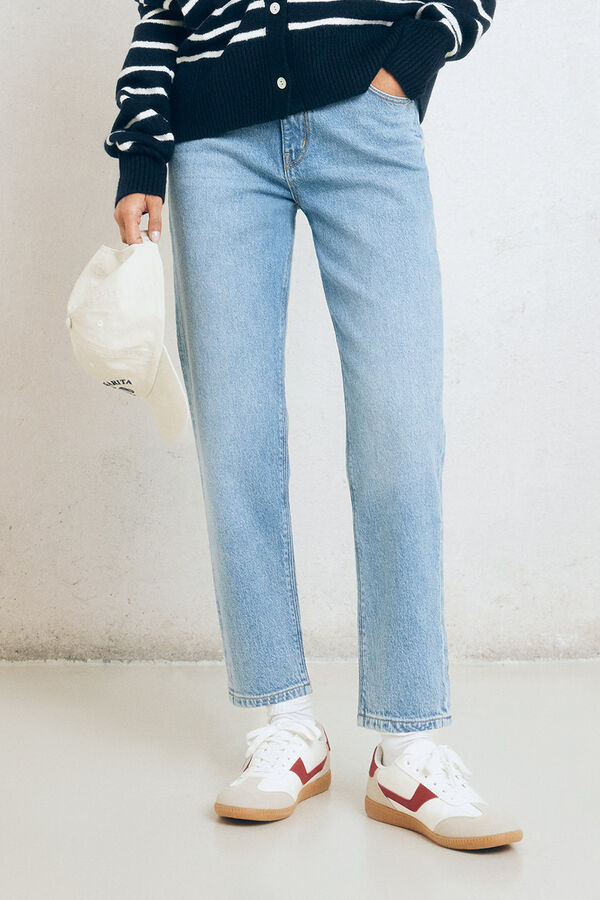 Springfield Jeans Mom azul