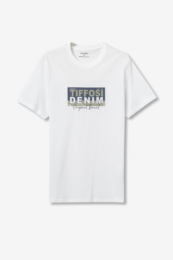 Tiffosi T-shirt estampada branco
