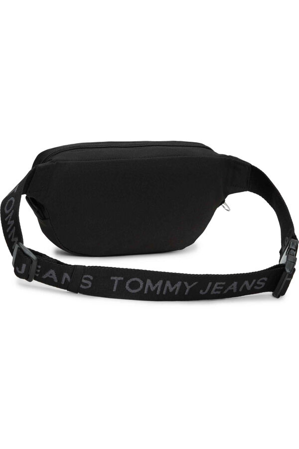 Tommy Jeans Bolsa de cintura Tommy Jeans com logo da bandeira preto